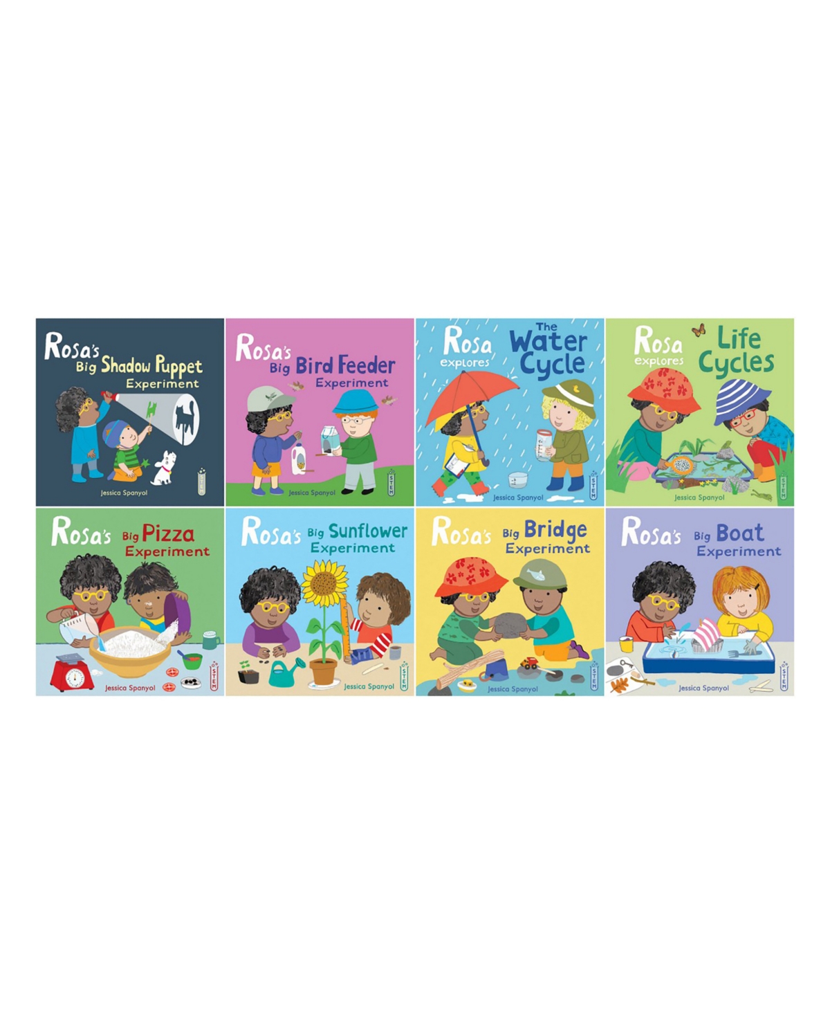 Child's Play Books Rosa's Workshop Set 1 & 2 Books, Set Of 8