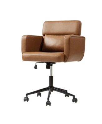 Norven 25.5'' W Modern Tilting Office Chair with Adjustable Backrest