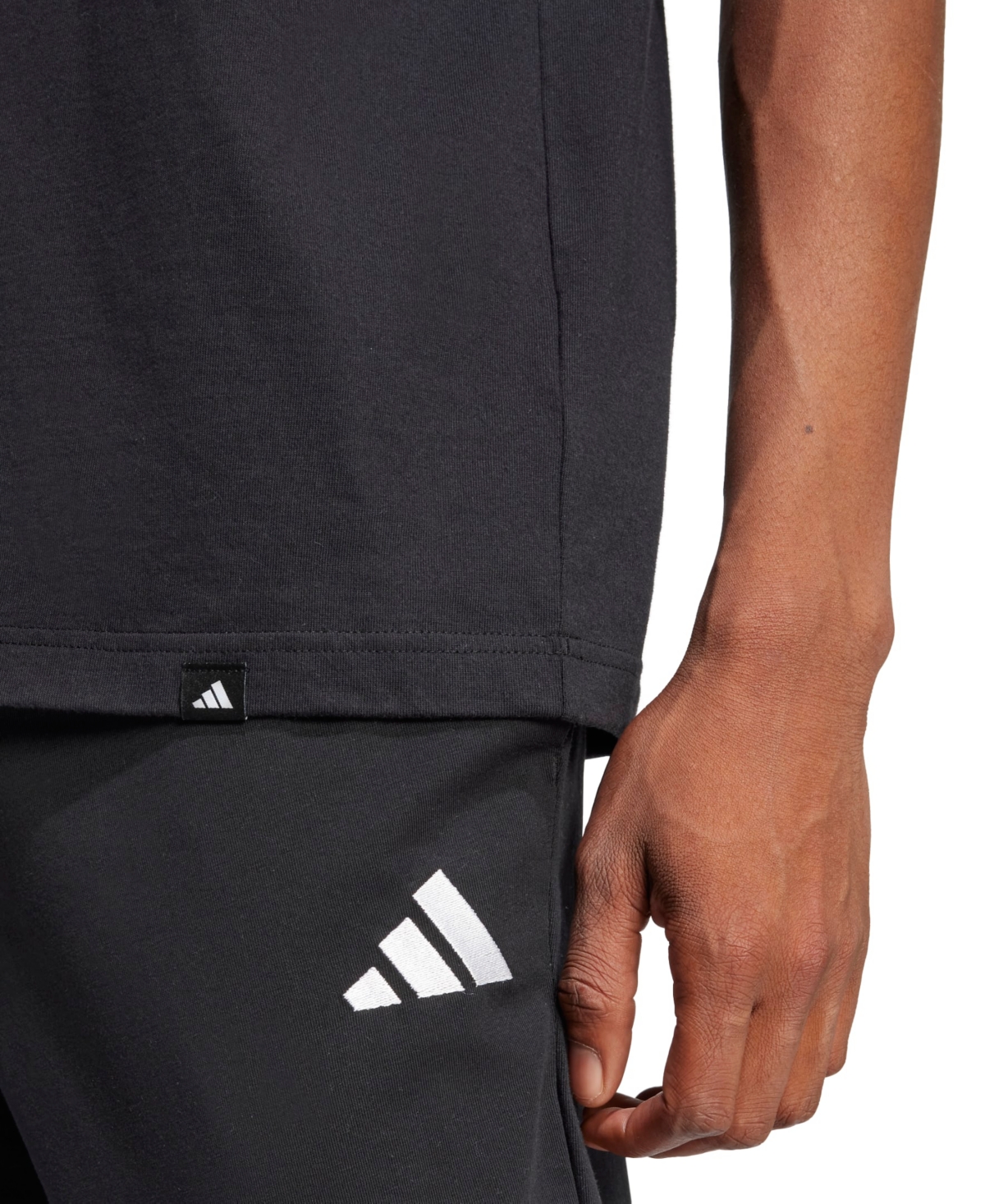 Adidas Originals Men's Lounge Slides Graphic Pocket T-shirt