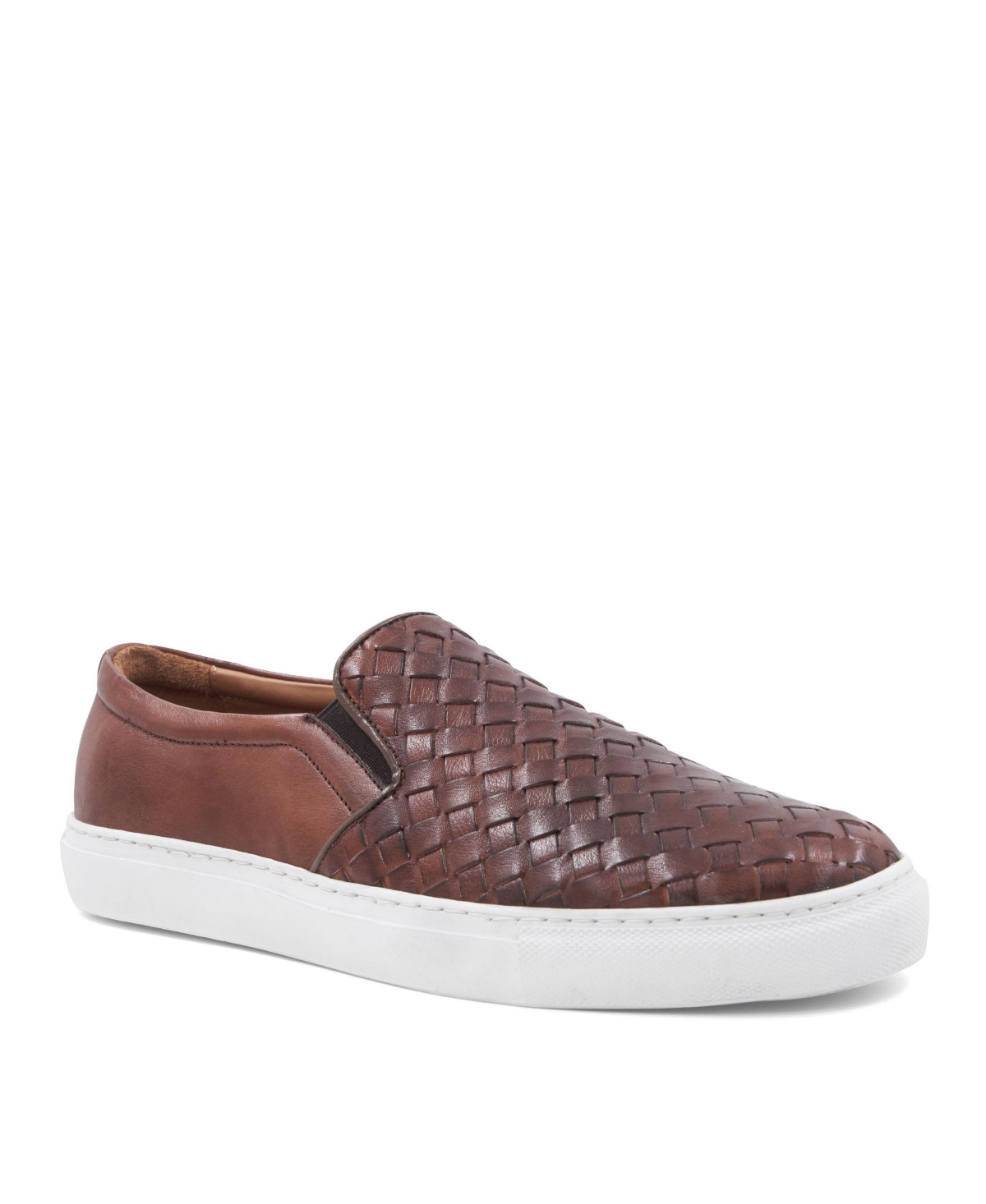 Men's Livorno Woven Slip On Sneakers - Cognac woven
