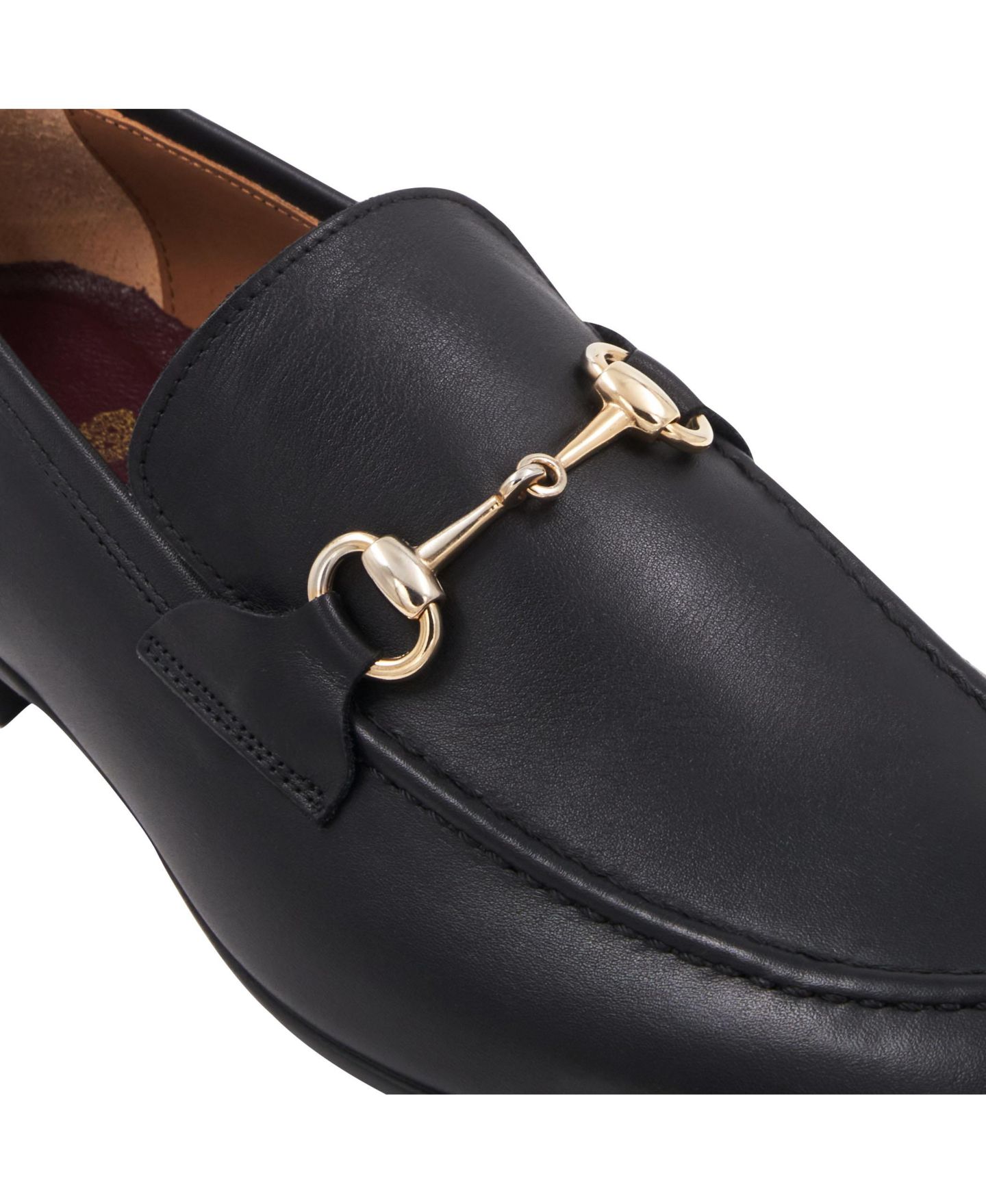Мужские туфли Bruno Magli Ferraro Slip On Bit, цвет: Чёрный — фото 6