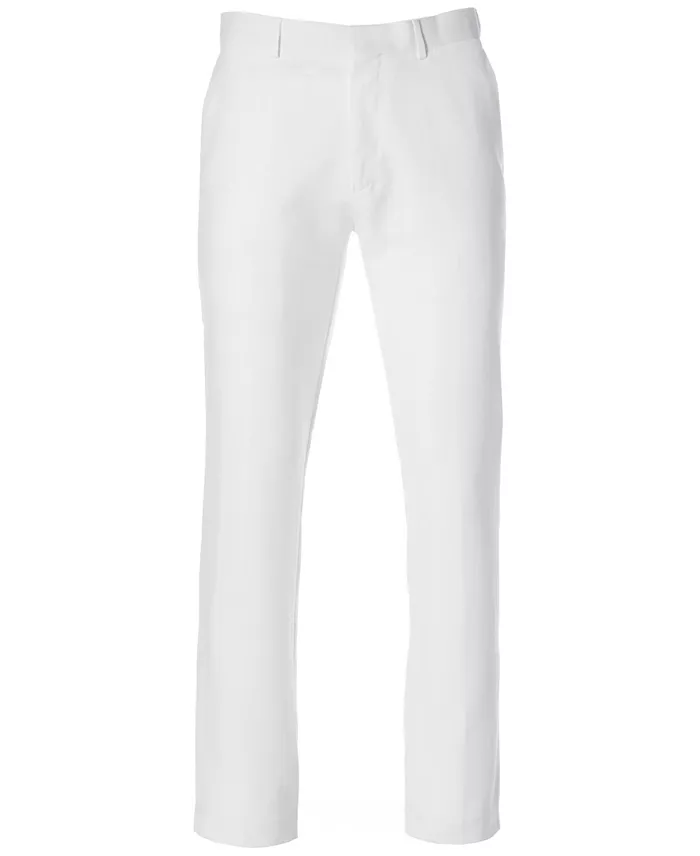 Men's Linen Blend Flat Front Pant - thumbnail 2