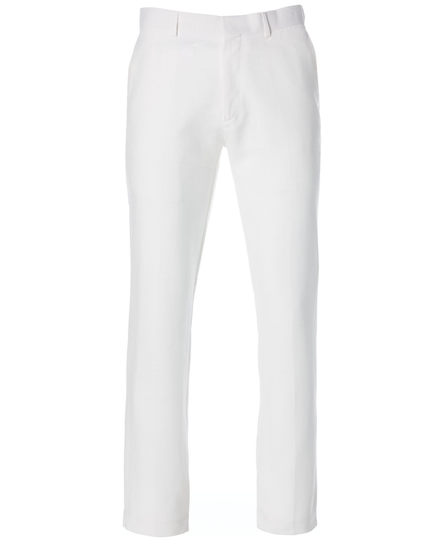 Men's Linen Blend Flat Front Pant