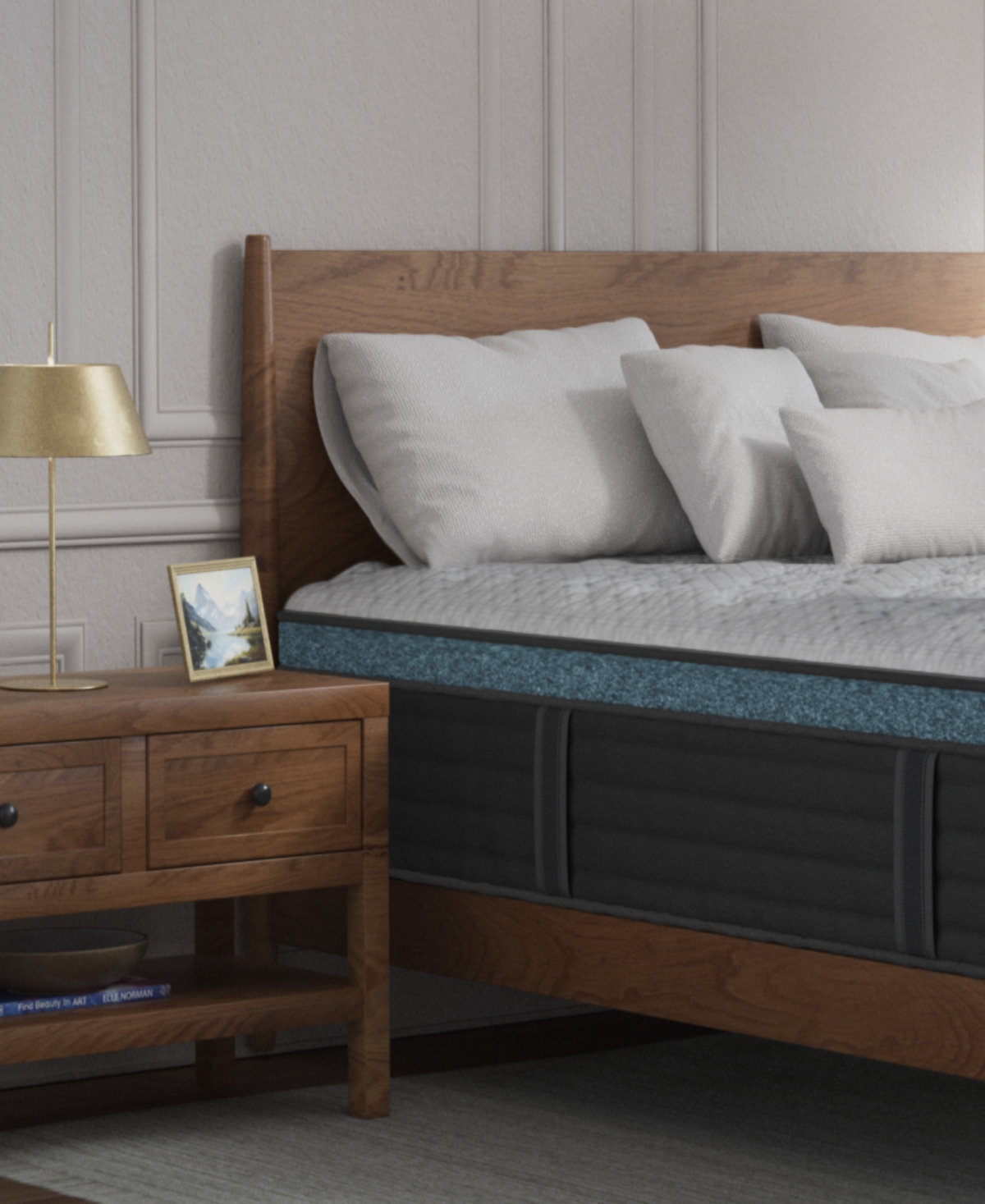 Brooklyn Bedding Helix Sunset Luxe 13.5" Soft Euro Pillow Top Mattress
