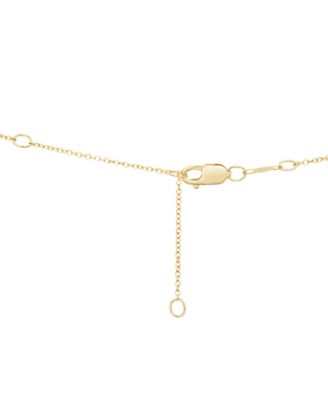 Diamond Flower Cluster Pendant 18" Necklace (1 ct. t.w.) in 14k Gold or 14k White Gold, Exclusively at Macy's