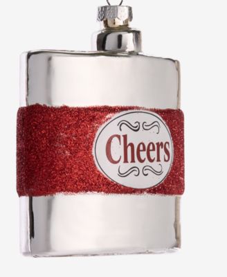 Spirits Cheers Flask Ornament, Macy's Exclusive 