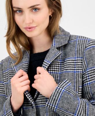 Juniors' Single-Breasted Walker Coat