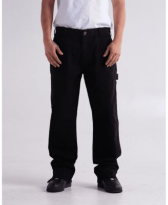 Men's Canvas Carpenter Zip Leg Pants