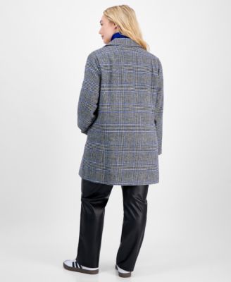Trendy Plus Size Single-Breasted Walker Coat
