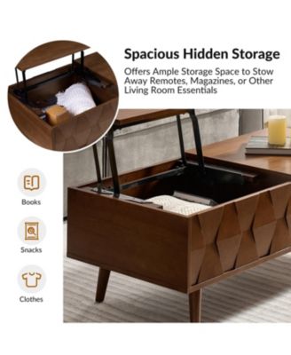 Epirus 4 Legs Coffee Table with Storage