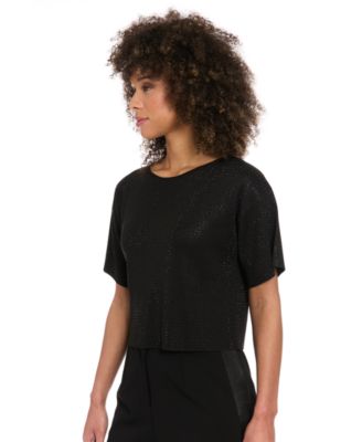 Women's Studded Relaxed Crewneck Tee