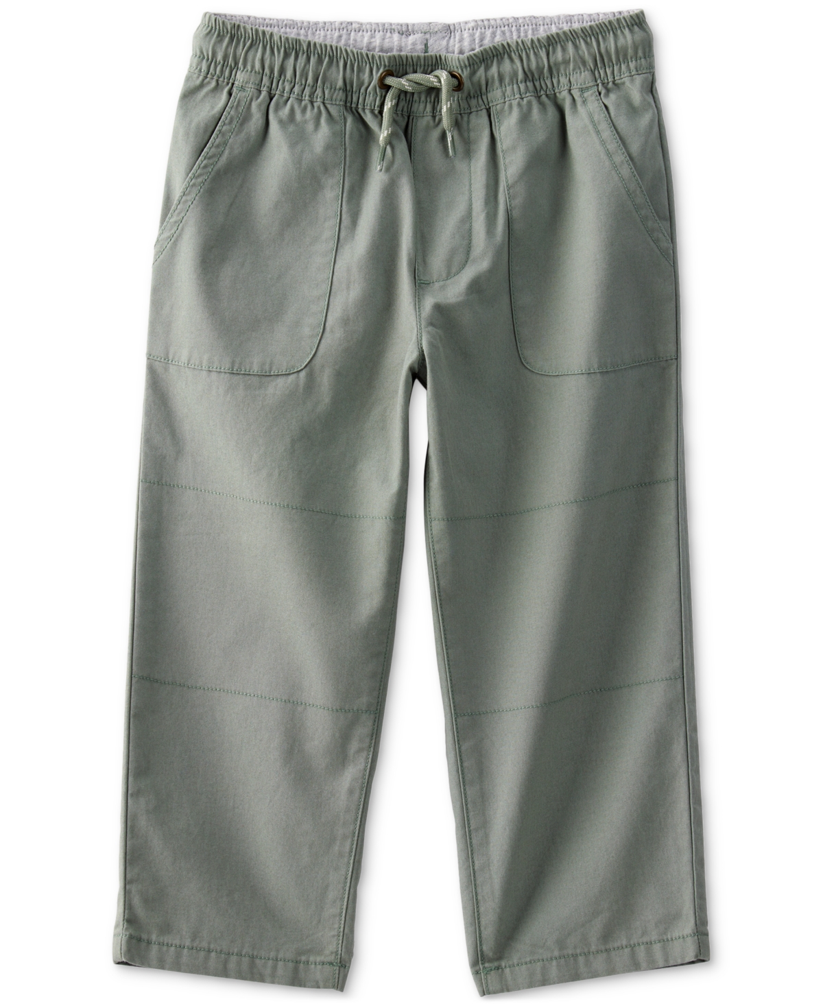 Carter's Toddler Boys Drawstring Pull-on Pants In Green