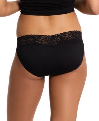 Women's Printed Daily Lace V-Kini Underwear