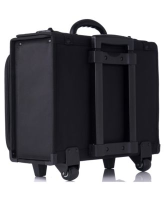 Rolling Briefcase Wheel Catalog Hard Case Laptop Bag Lawyer Attache