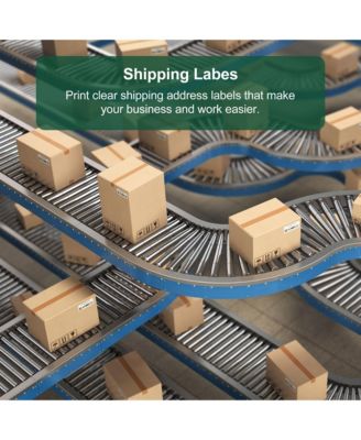 POLONO Shipping Address Labels, 2" x 4" Address Labels for Laser & Inkjet Printers, Mailing Labels for 5163, 8163, 5263, Strong Adhesive for FBA Label, Easy to Peel (25 Sheets, 250 Labels)