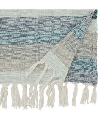 Fringed Stripe Table Runner Collection 