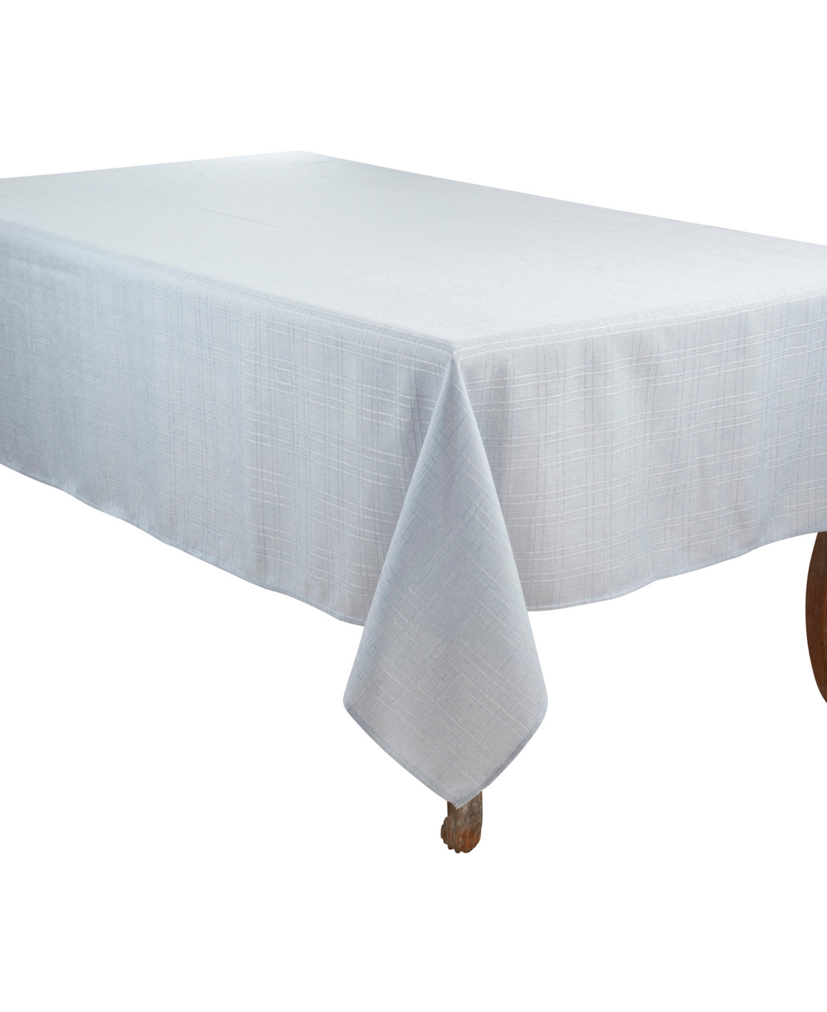 Saro Lifestyle Classic Stitched Plaid Tablecloth