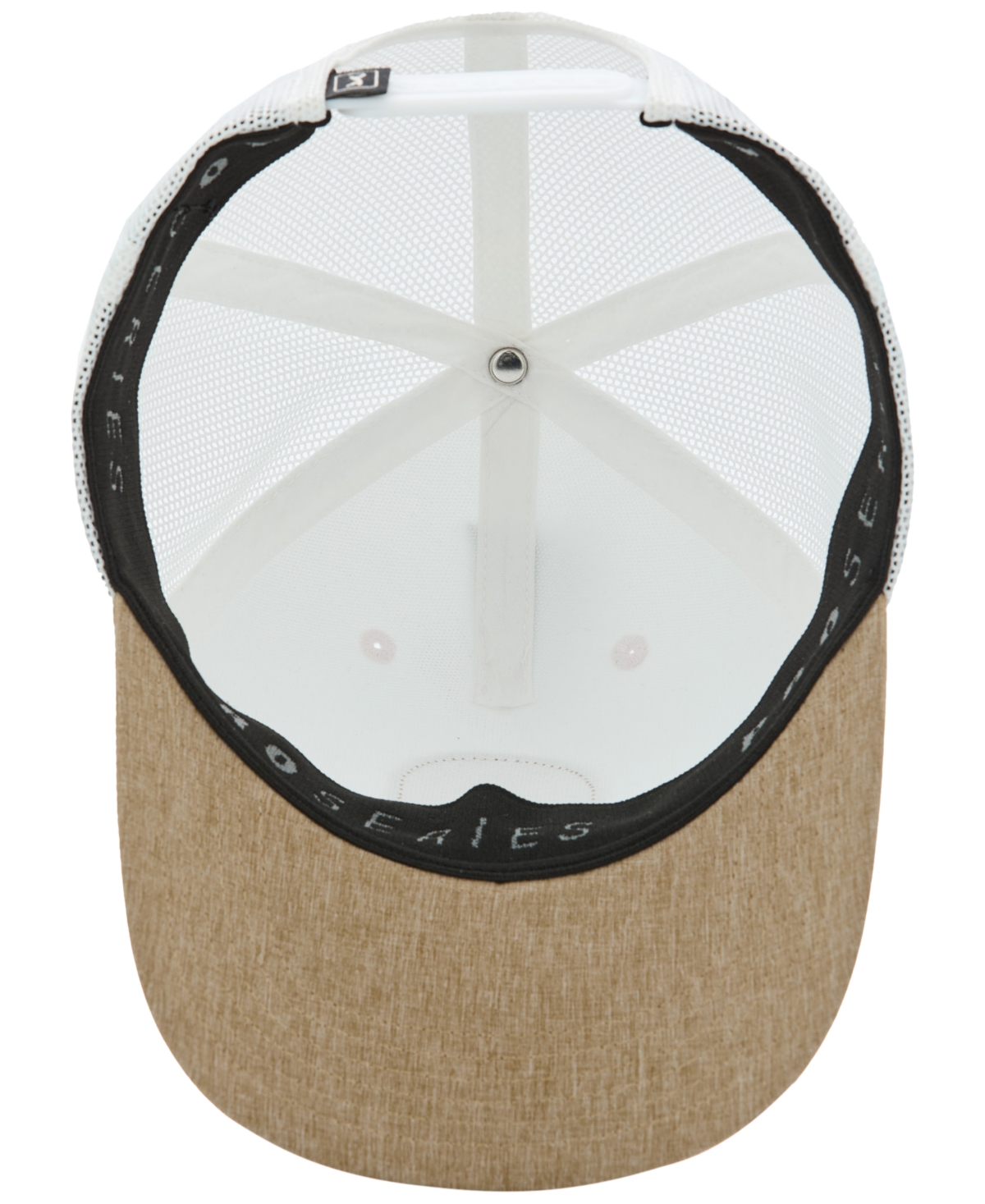 Pga Tour Men's Logo Patch Trucker Hat In White