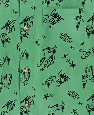 Little & Big Boys Printed Cotton Shirt, Exclusively at Macy's