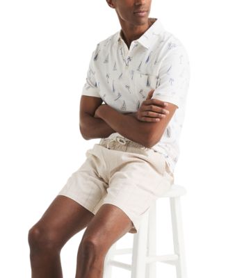 Men's Classic-Fit Sailboat Graphic Polo Shirt