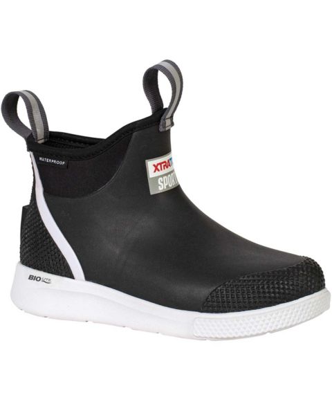 Женские ботинки XTRATUF Ankle Deck Boot Sport, цвет: Чёрный