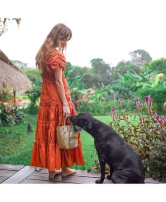 LA TOTE Metallic Bag In Gold