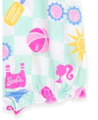 Baby Girls Sleeveless Bubble Romper