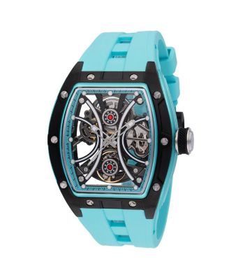 Men's 49019 S1 Rally Automatic 3 Hand Light Blue Dial Watch