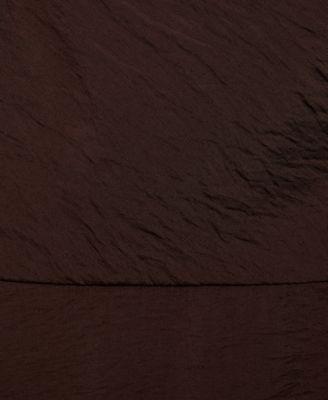 Women's Puffed Hem Midi Dress