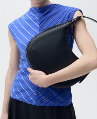 Women's Combined Striped Blouse