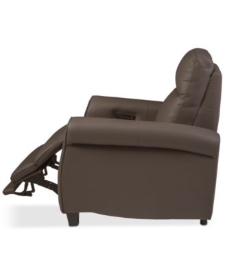 Thandler Leather Power Headrest Recliners, Exclusively at Macy's