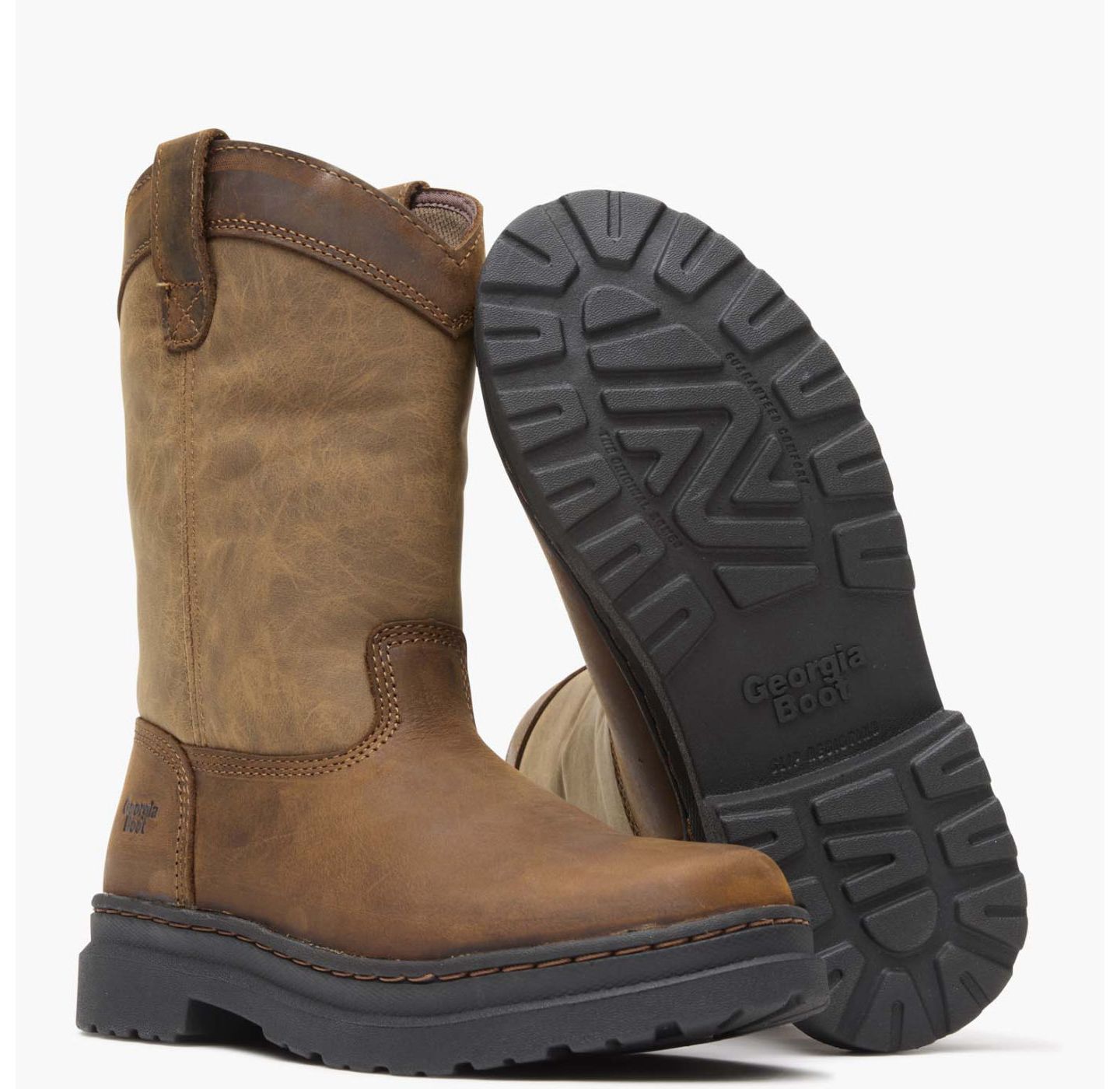 Детские ботинки GEORGIA BOOT Romeo SuperLyte Pull On Boot, цвет: Коричневый — фото 4