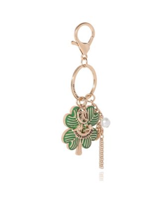 Lucky Clover Charm Keychain