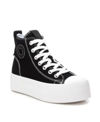 Women's High Top Canvas Sneakers Refresh By Xti