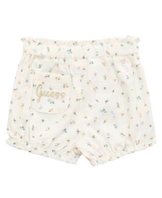 Baby Girls 3-Piece Short Sleeve T-Shirt, Shorts, and Bucket Hat Set