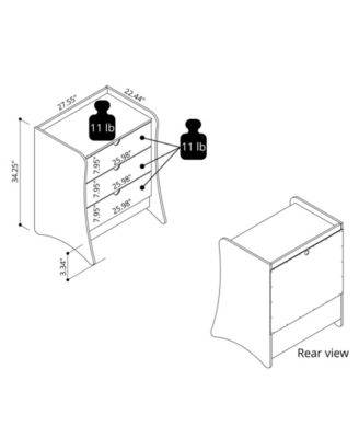 810125809736		182GMC1	Customer Facing PID Description	Coney 34.25" Mid-Century Modern 3-Drawer Dresser