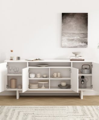 Ella 70.9" Modern 9-Shelf Sideboard