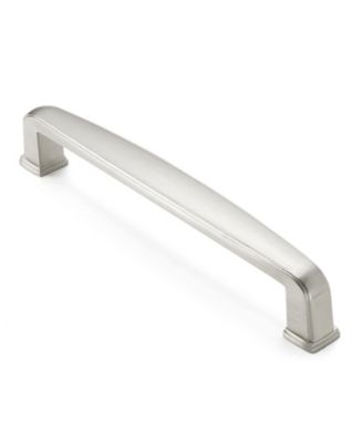 5 Pack Solid Kitchen Cabinet Handles (5" Hole Centers) - Drawer/Door Hardware - Style T765 - Satin Nickel