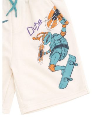 Toddler Boys French Terry Pullover Hoodie and Shorts Outfit Set