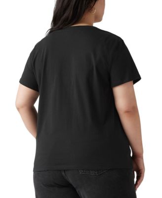 Plus Size Perfect Cotton Short-Sleeve Tee