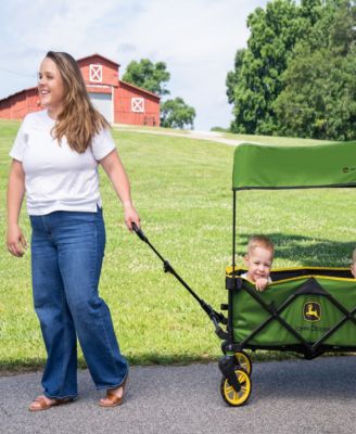 Baby John Deere Pop 'N Ride Stroller Wagon
