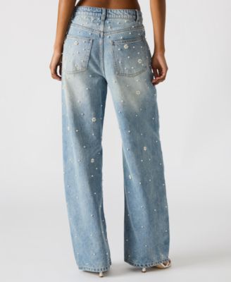 Women's Denim Fianna Barrel-Leg Jeans