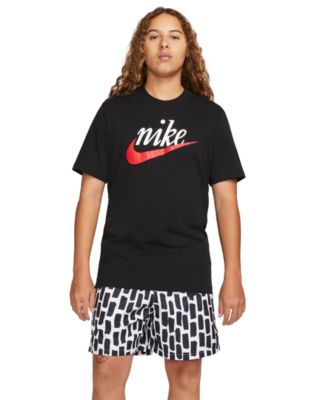 Sportswear Men's Heritage Script Logo Short-Sleeve Crewneck T-Shirt