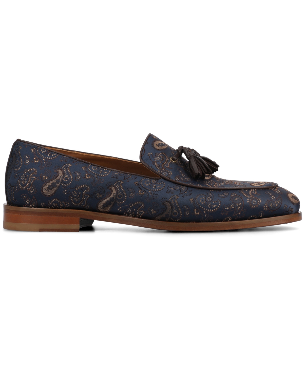 Taft Tommy Tassel Loafer In Brown