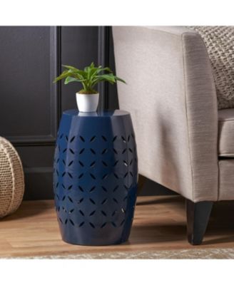 Streamdale Delicate Lace-Cut Side Table Durable, Stylish, and Multifunctional