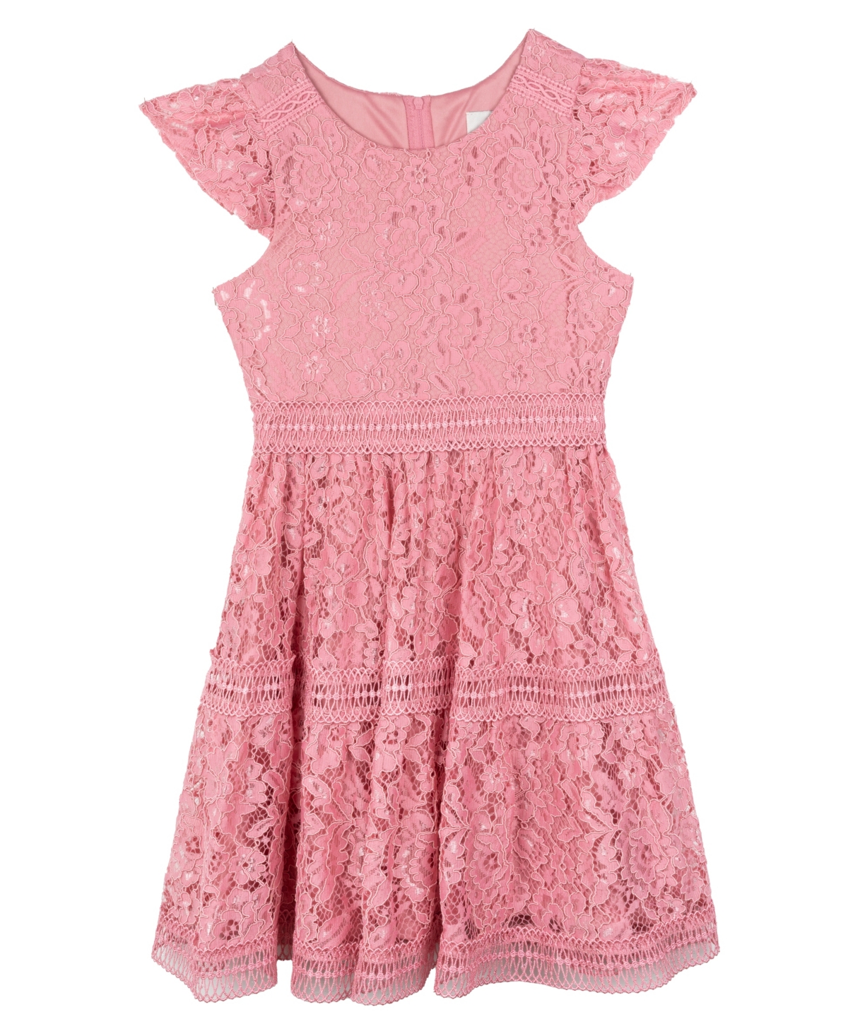 Rare Editions Big Girls Lace Party Dress