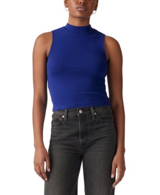 Women's Effortless Mock-Neck Tank Top