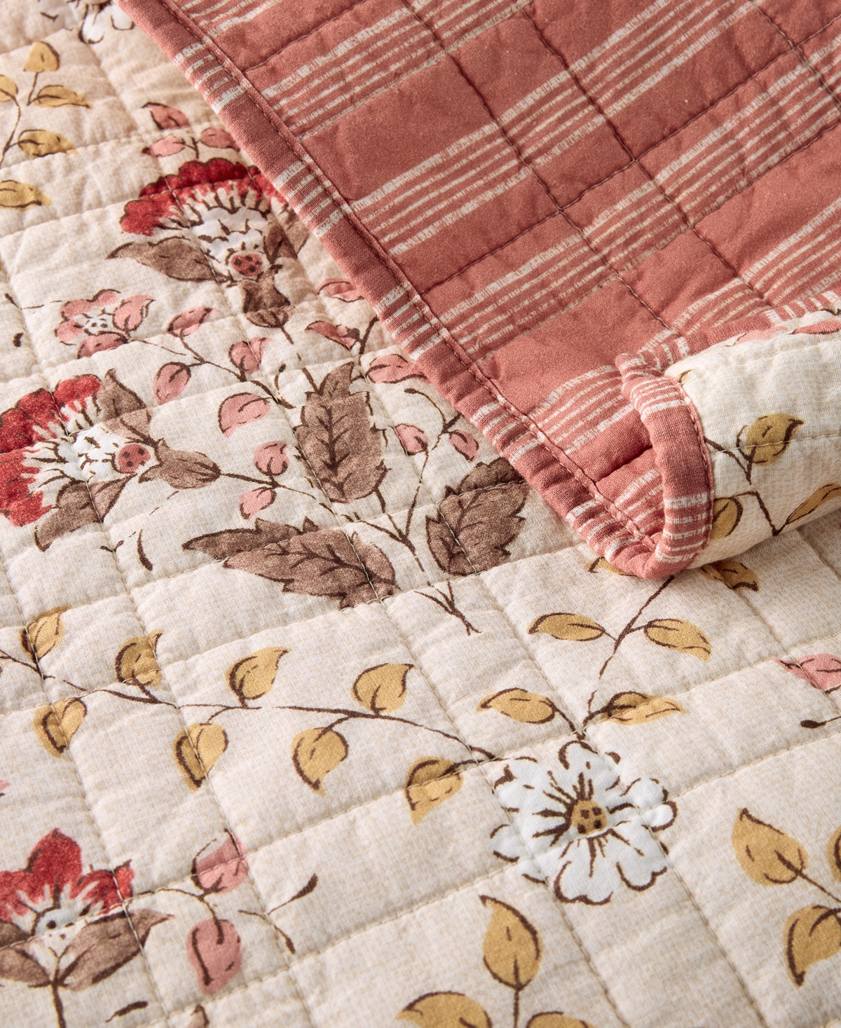Macy's Charter Club Amelia 3-pc. Quilt Set, King, Exclusively At  In Orange
