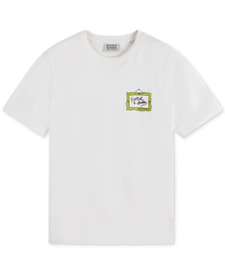 Men's Short Sleeve Screen Print Logo Graphic T-Shirt