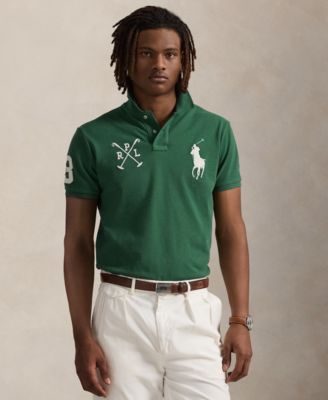 Polo Ralph Lauren - Men's Custom Slim Fit Big Pony Mesh Polo Shirt